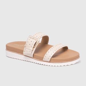 Frankie4 ELSA Croc Embossed Sandal